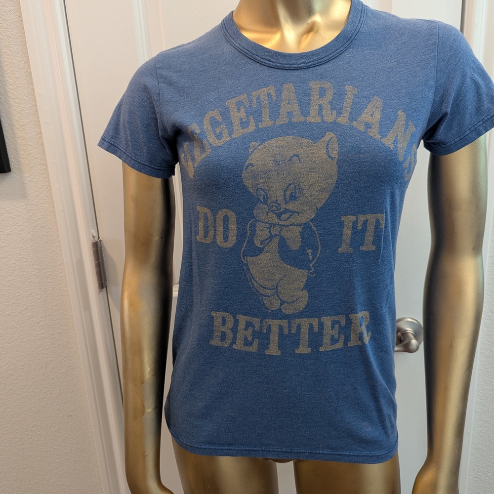 Vintage 90's Junk Food Clothing Vegetarian T-shirt